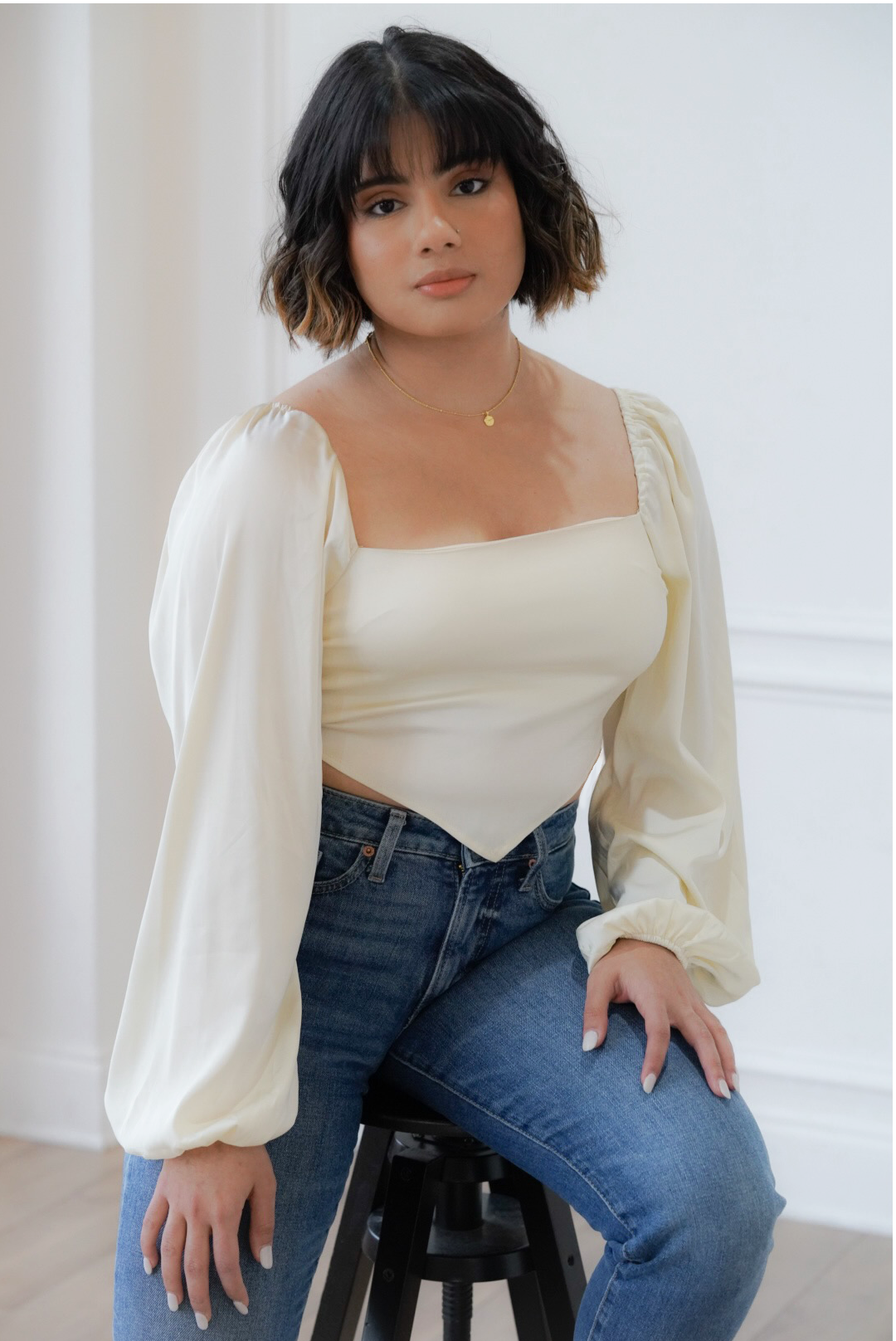 Grace Satin Top