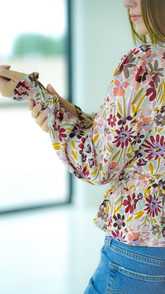 Daisy Floral Top