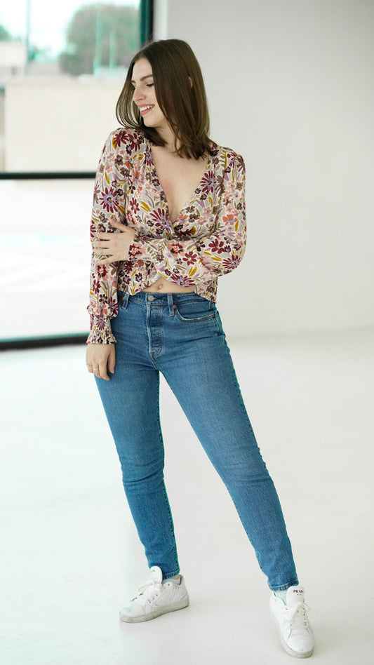 Daisy Floral Top